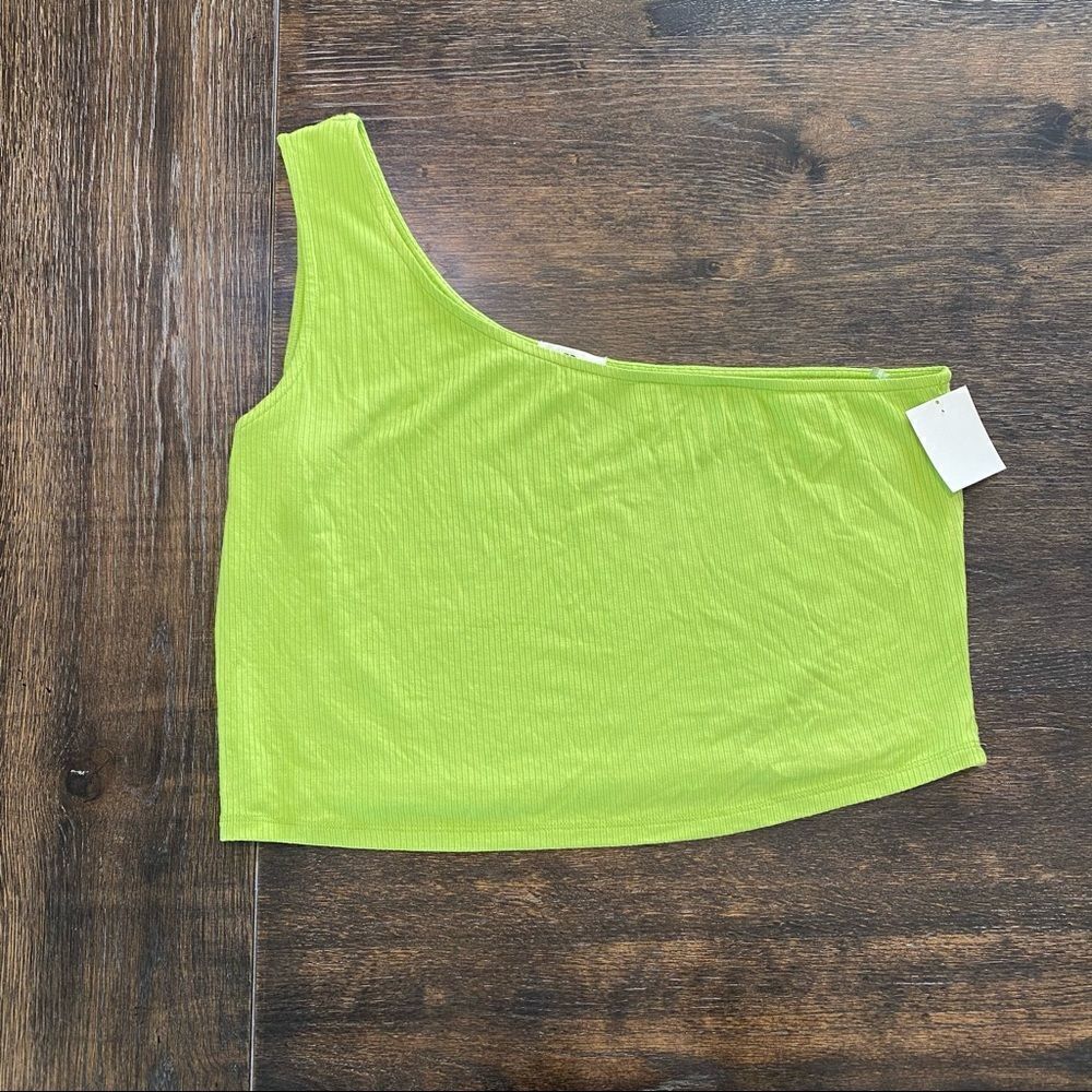 BP - Nordstrom- cropped, one shoulder top - nwt